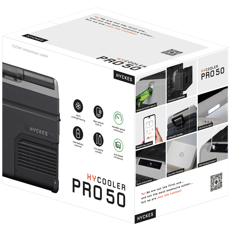 Hyckes HyCooler Pro 50 packaging