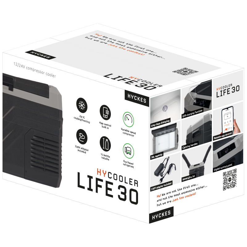 Hyckes HyCooler Life 30 packaging