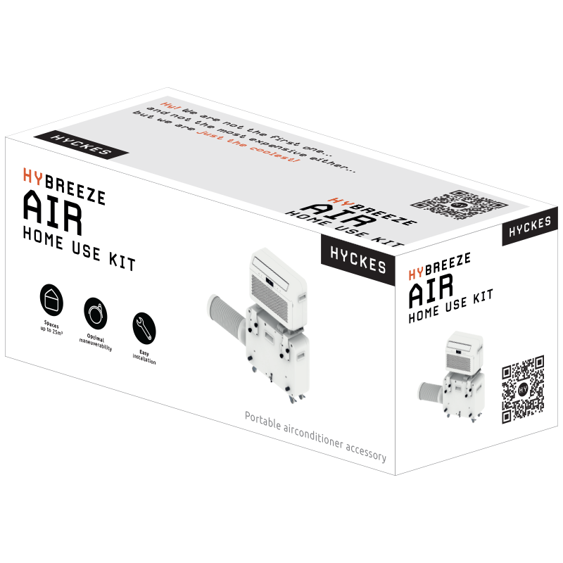 Hyckes HyBreeze Air Home use kit packaging